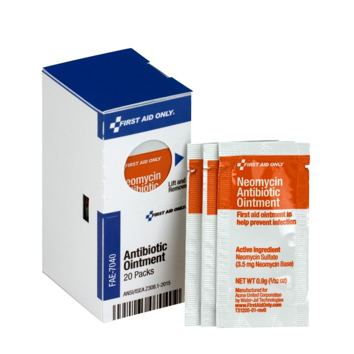 SmartCompliance Refill Antibiotic Ointment, 20 Per Box