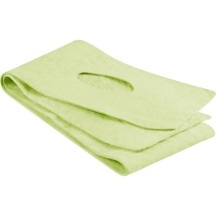 ChillAway Neck Towel with Hole on One End - 29.5" x 4" - Lime 1373 - L - BHP Safety Products