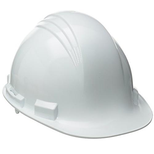 Peak A79 Hard Hat White, 4 Point Suspension, HDPE Shell, Pin Lock Adju ...