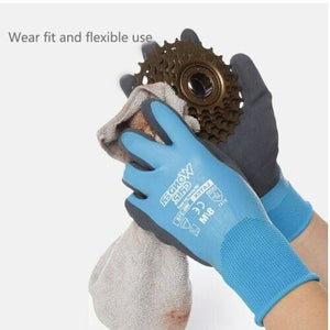 Wonder Grip Wg318l Double Dipped Latex Coated Gloves - Large