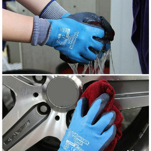 Wonder Grip Wg318m Medium Double Dipped Latex Coated Gloves